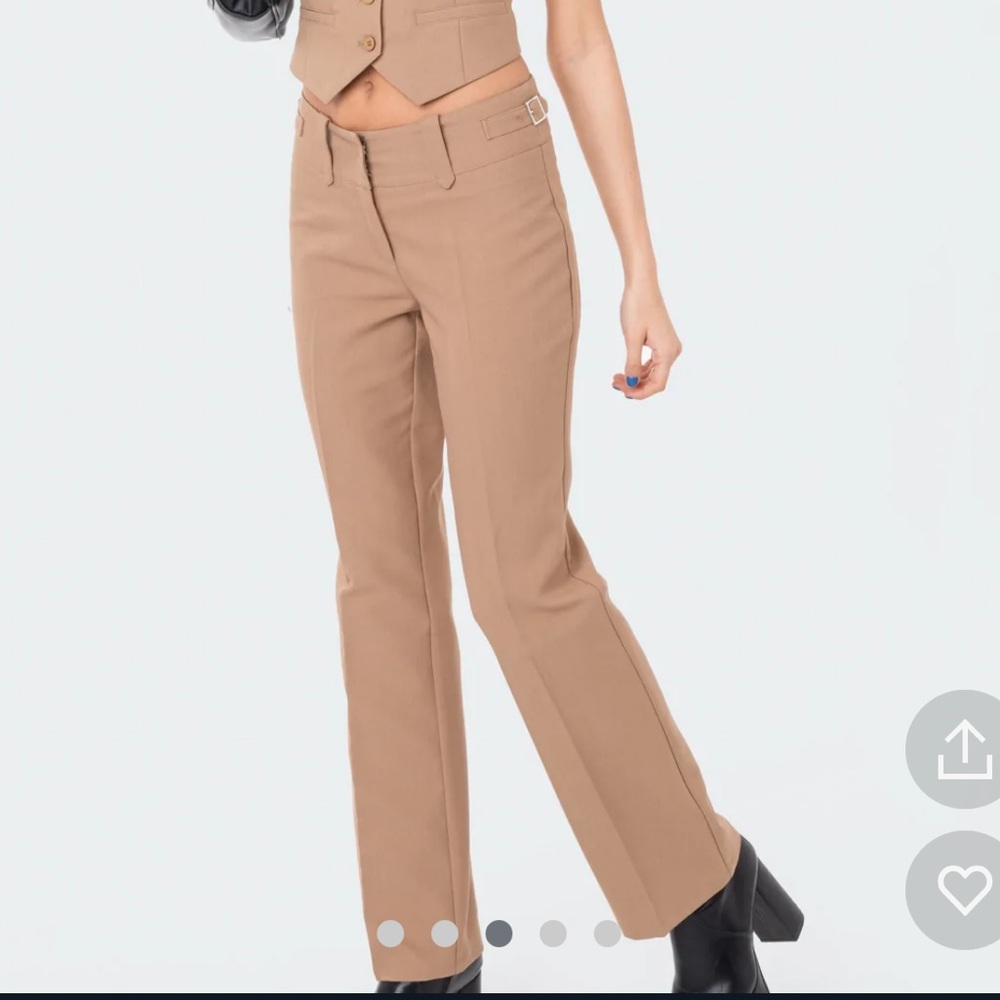 Edikted sand color dress pants, brand new, never worn size S
